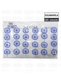 ESCARAPELA REDONDA CHICA N2 CARTON x 24