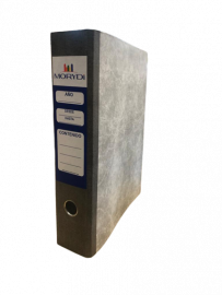 Registrador Morydi lomo papel t/o